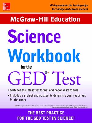 cover image of McGraw-Hill Education Science Workbook for the GED Test